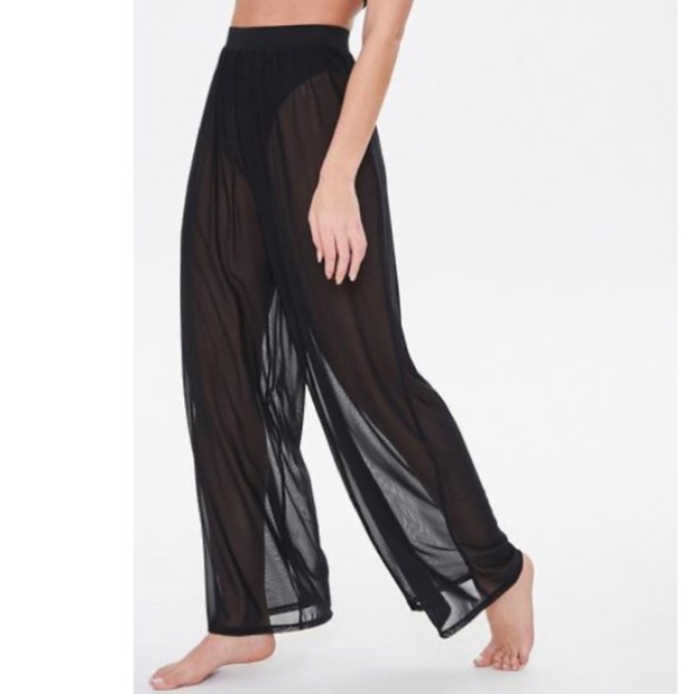 Mesh Swim Cover Up Pants